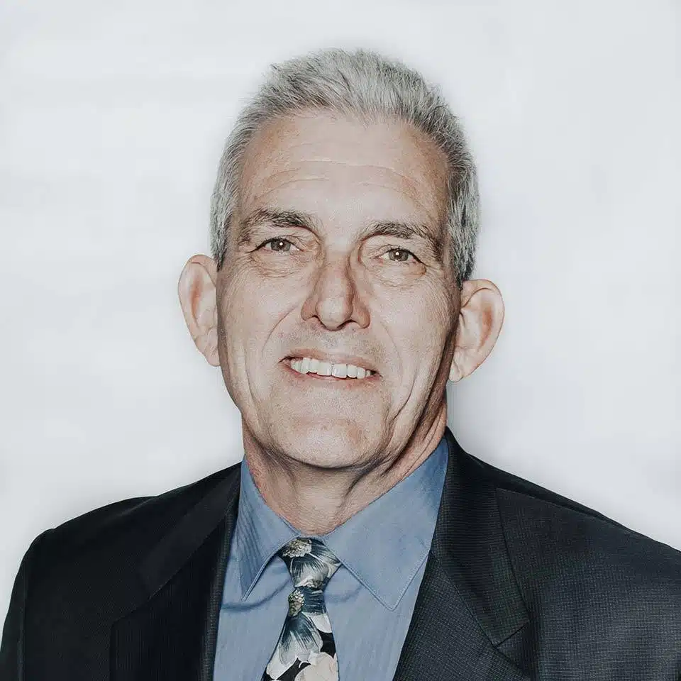 Jeff Owens, Indiana REALTOR pictured against a gray background
